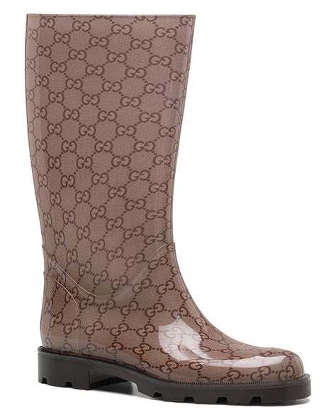 gucci fur boots|gucci rain boots women.